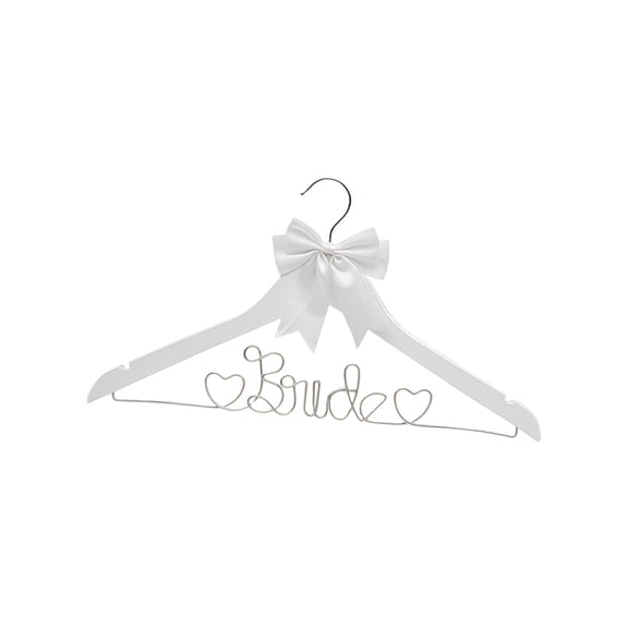 Iron Clothes Hanger For Bridal Suite Carved Letter Home Decor Wedding Gift Photo Props