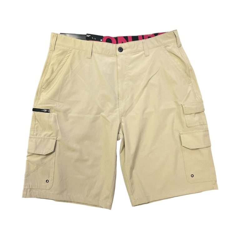 Iron Clothing Menâ€™s Hybrid Cargo Shorts, Stretch Fabric