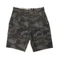 thumbnail image 1 of Iron Co. Men's Comfort Waistband Regular Fit Stretch Cargo Short (Grey Camo, 34), 1 of 2