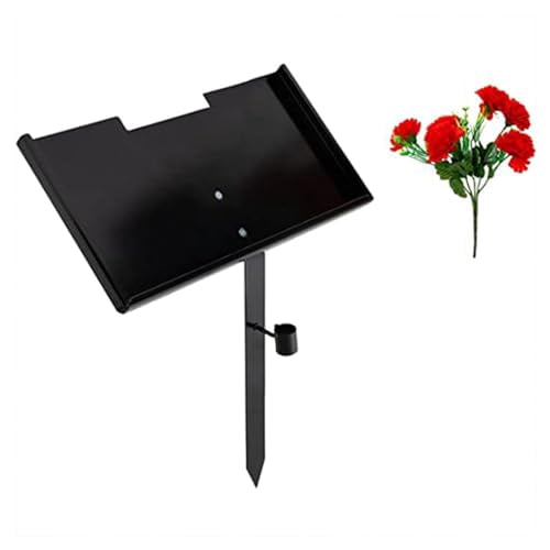 Iron Crafts Tombstone Marker Frame Display Rack Memorial For Human And ...