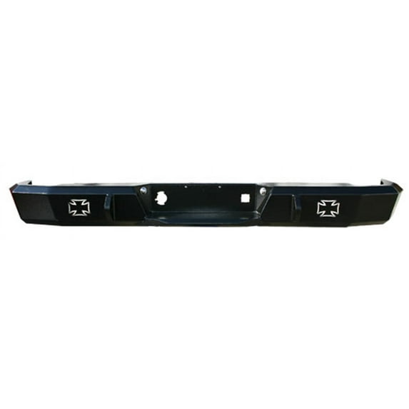 Iron Cross Automotive 21 515 14 Mb Base Rear Bumper Fits select: 2014,2016-2018 CHEVROLET SILVERADO