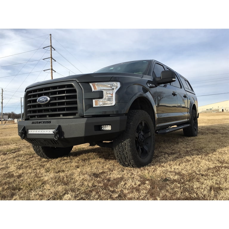 Front Frame Mount Bumper Brackets LH & RH For 2015-2020 Ford F-150 – Direct Fit, Powder-Coated Steel