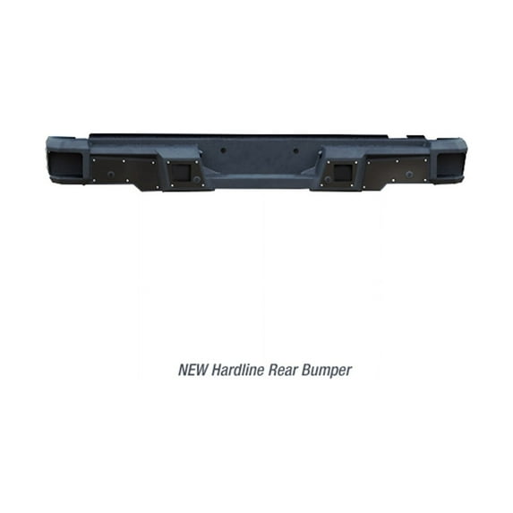 Iron Cross Automotive 61-615-19 Hardline Rear Bumper Fits 19 1500 Fits select: 2019 RAM 1500 BIG HORN/LONE STAR