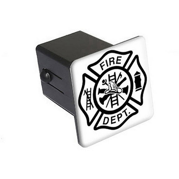 Iron Cross Fire Department 2" Tow Trailer Hitch Cover Plug Insert