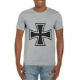 thumbnail image 1 of Iron Cross German Military Symbol WWI WWII History Medal T-Shirt, for men & women, up to size 5XL, 1 of 3