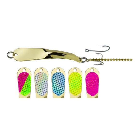 Iron Decoy Salty 1/4oz 2.75'' Gold Saltwater Spoon