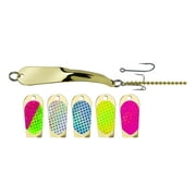 Iron Decoy Salty 1oz 4.25 Gold Saltwater Spoon
