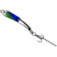 thumbnail image 1 of Iron Decoy Steely 4 Lure 3.5'', Silver/Blue Green, 1/2 oz, 1 of 5