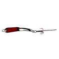 thumbnail image 1 of Iron Decoy Steely 5 Lure 4.25'', Silver /Red, 1 oz, 1 of 5