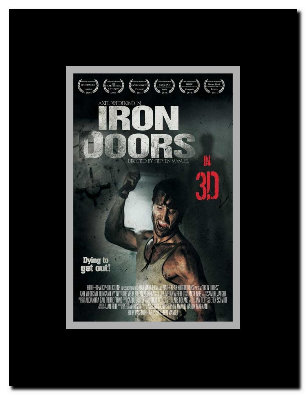 Iron Doors Framed Movie Poster