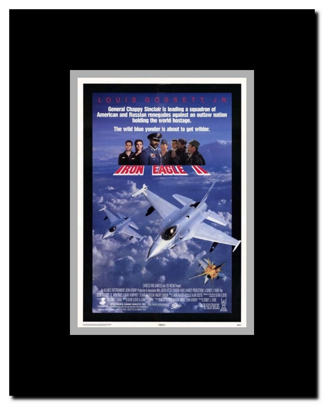 Iron Eagle 2 Framed Movie Poster