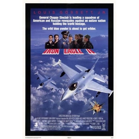 Iron Eagle 2 Movie Poster (11 x 17)