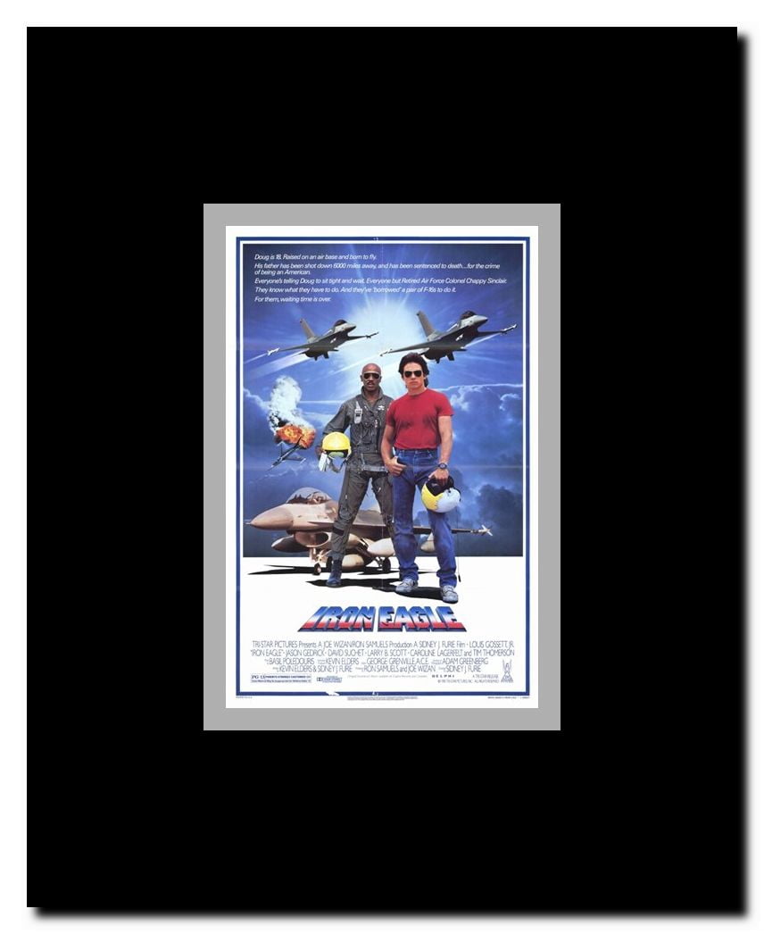 Iron Eagle Framed Movie Poster