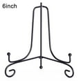 thumbnail image 1 of Iron Easel Classic Display Stand Bowl Plate Art Picture Photo Frame Home Storage And Organization For Kitchen Plates, 1 of 9