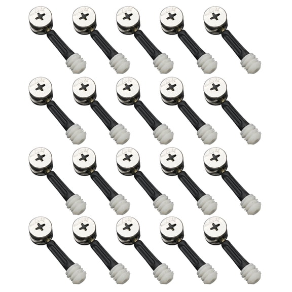 Iron Eccentric Wheel Connectors with Quick Release Feature for Furniture