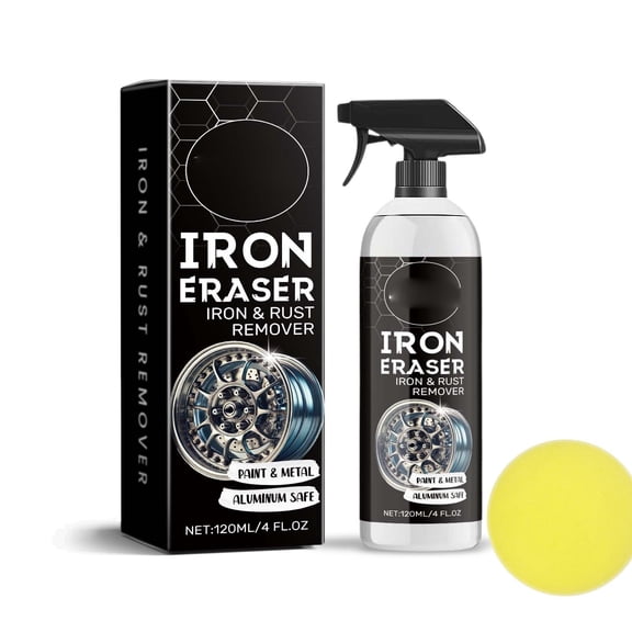 Iron Eraser,Iron Eraser Iron and Rust Remover,Iron Eraser Rust Remover Spray,Automotive Surface Cleaning