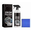 thumbnail image 1 of Iron Eraser Rust Remover Spray, 120ml Fast Acting Rust and Brake Dust Remover, Safe for Car Wheels and Paint, Color Change Indicator, Easy Spray and Rinse, Includes Towel, Automotive Metal Cleaner, 1 of 9