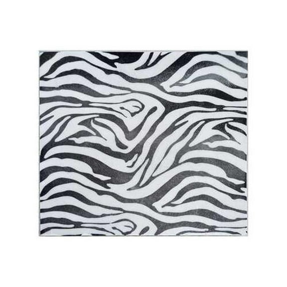 Iron Faux Zebra Skin Wall Tile - Large