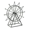thumbnail image 1 of Iron Ferris Wheel Art Model Modern Home Creative Desktop Decorations Rotating Ferris Wheel Decorative Ornament Black Large Size, 1 of 9