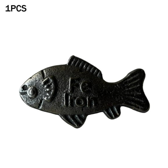 Iron Fish & Bird Cooking Tool - Natural Iron Supplement for Soup Stew Pots, Handmade Health Kitchen Gadget
