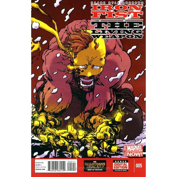 Iron Fist: The Living Weapon #5 VF ; Marvel Comic Book