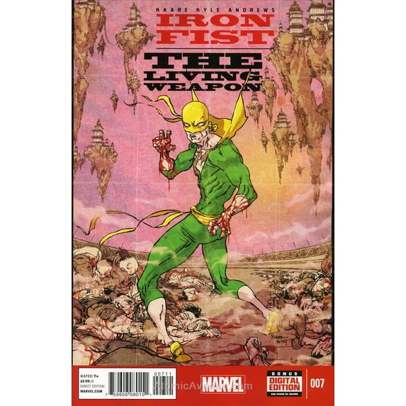 Iron Fist: The Living Weapon #7 VF ; Marvel Comic Book