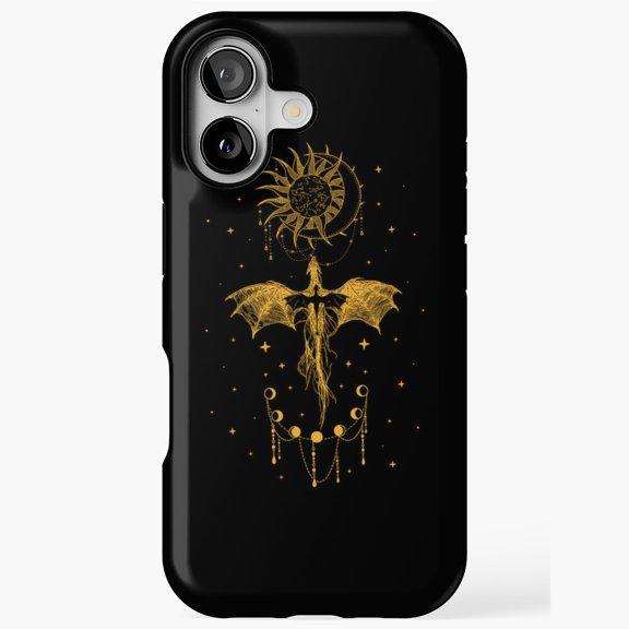 Iron Flame Dragon Rider Legacy Case for iPhone 17 16 15 14 13 12 11 Pro Max
