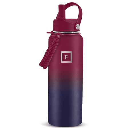 Iron Flask 40 oz Dark Rainbow Stainless Steel Water Bottle