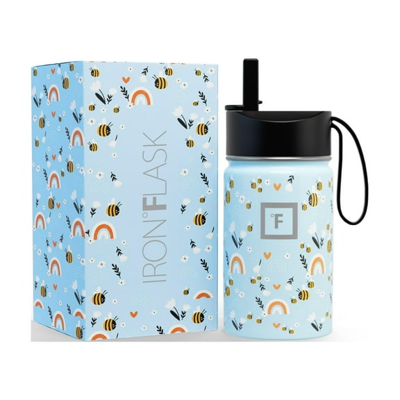 Iron Flask Leak Proof Kids Water Bottle - 10oz - Sweet Bees