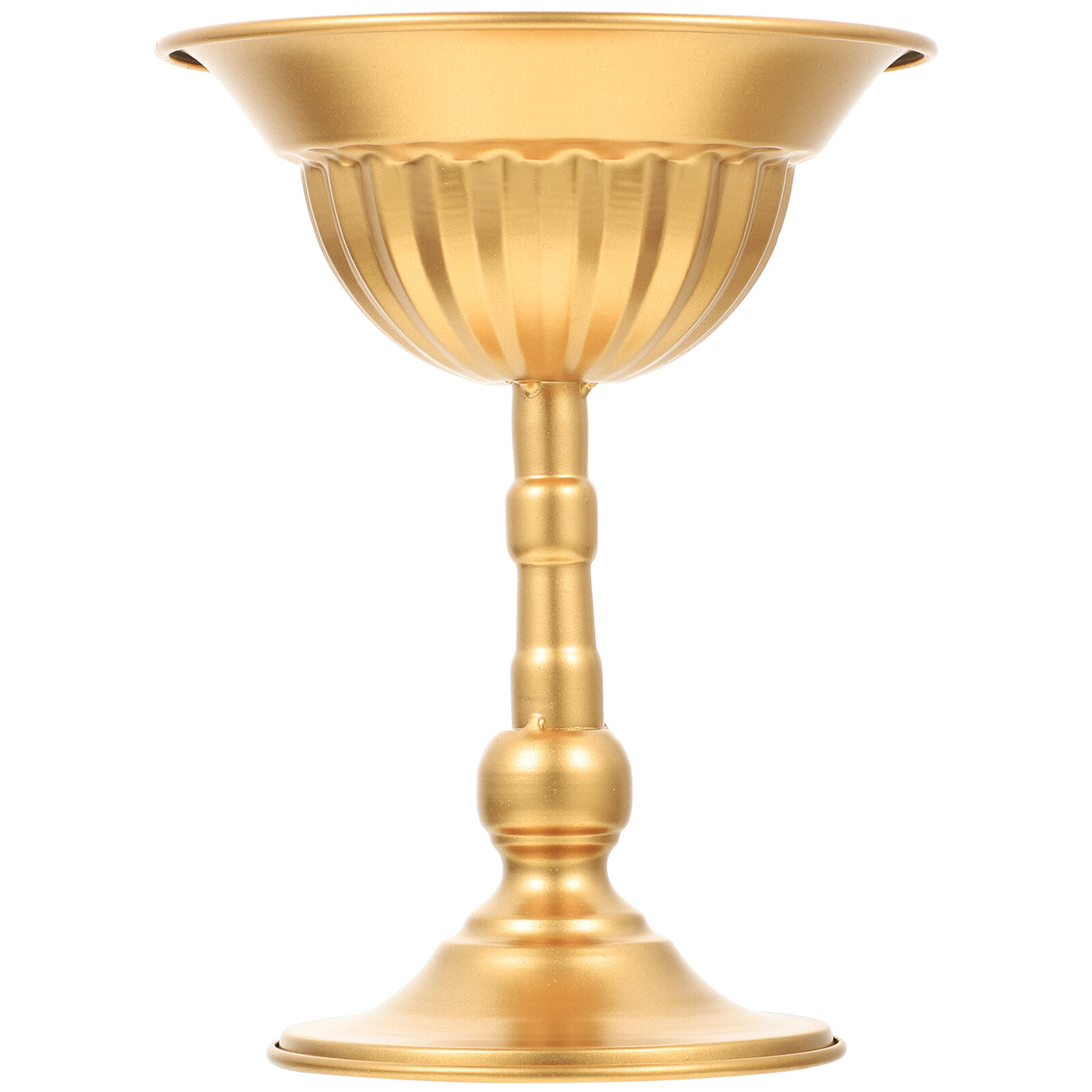 Iron Flower Vase Desktop Antique Floral Arrangement Container Wedding