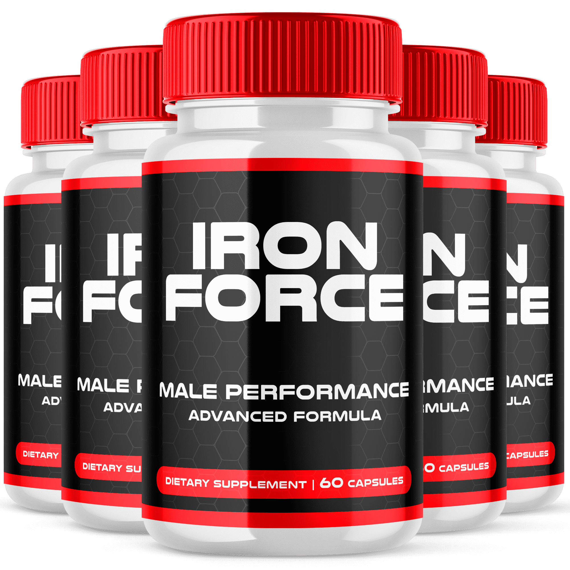 Iron Force Mens Support Formula Pills Advanced Supplement 150 Servings