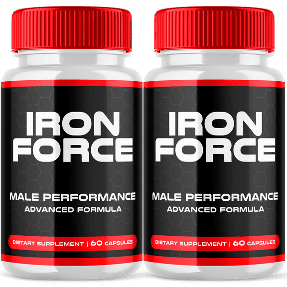 Iron Force Mens Support Formula Pills Advanced Supplement 60 Servings