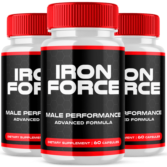 Iron Force Mens Support Formula Pills Advanced Supplement 90 Servings
