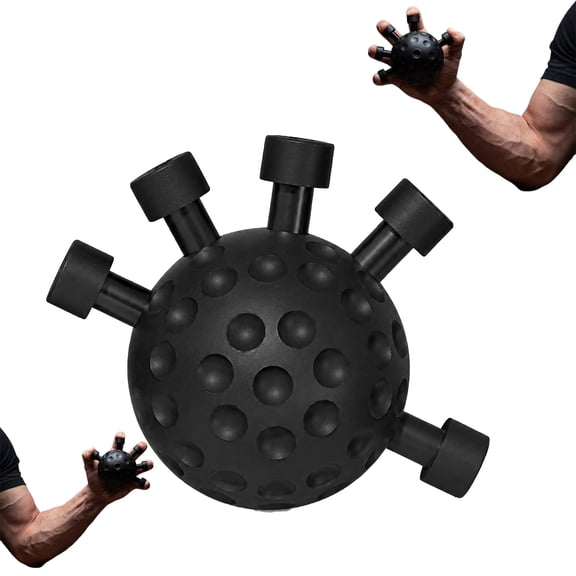 Iron Forearm Trainer – Iron Forearm Trainer Ball, Relieves Stress Through Massage, Improves Grip Strength, Compact & Portable, Waterproof & Sweat-Resistant