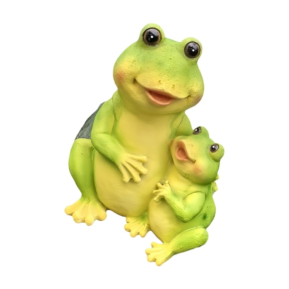 Iron Frog Sculptures Handcrafted Garden Art Decoration Durability Yard Ornaments for Courtyards and Lawns