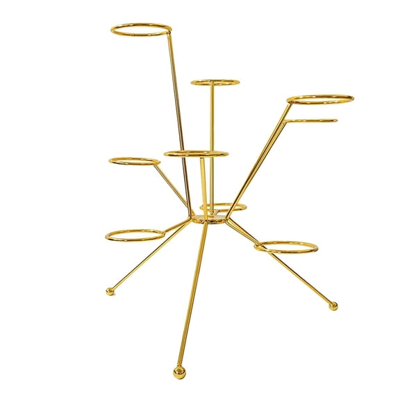 Iron Fruit Stand,Metal Banana Holder for Kitchen Counter Fruit Display
