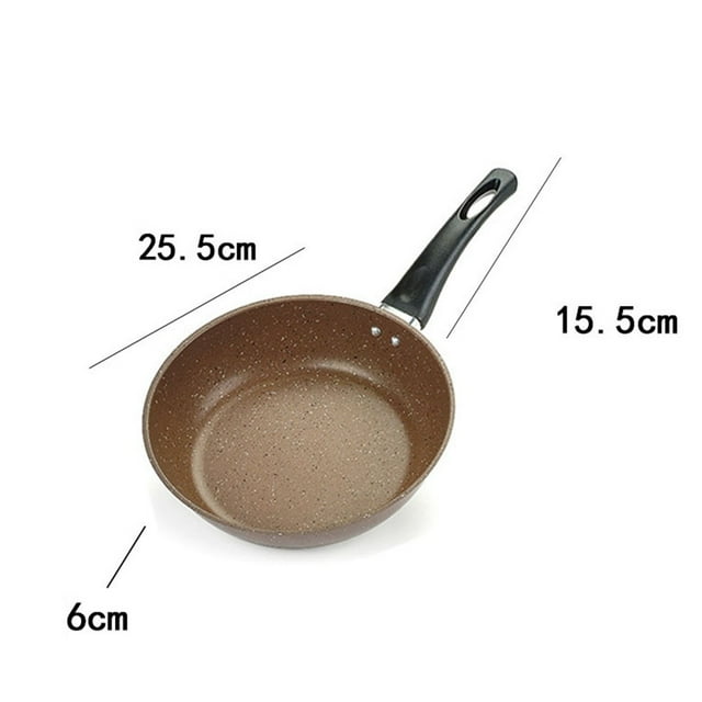 Iron Frying Pan, Small and Exquisitely Nonstick Fry Pan,Easy to Clean