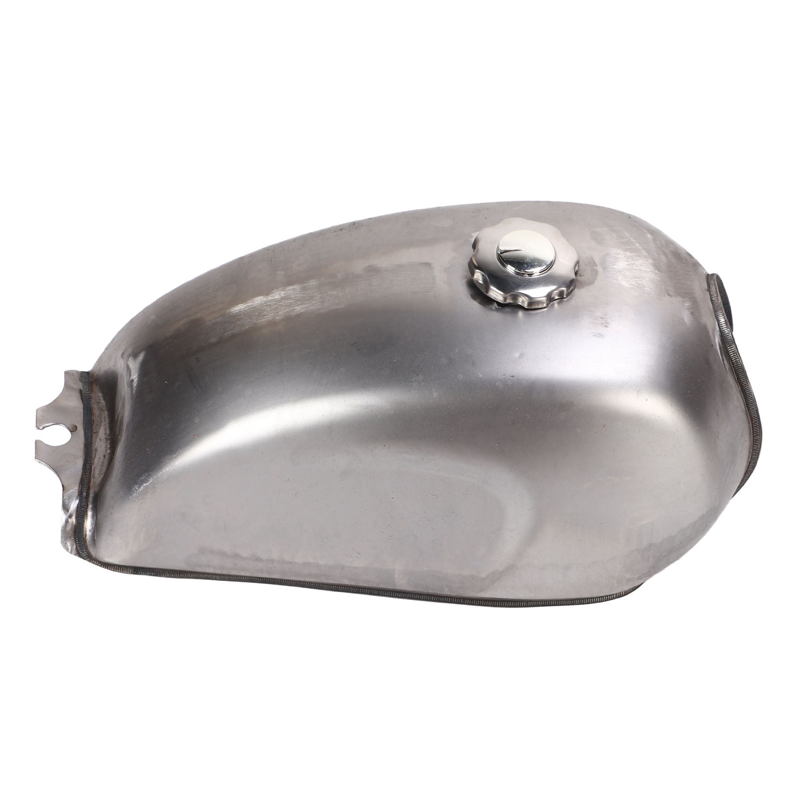 Iron Fuel Petrol Tank, Bare Metal Motorcycle Gas Tank For Motorbike