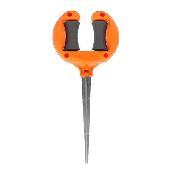 Iron Garden Hose Guide Nail Water Pipe Positioning Holding Roller Pointed Head Anti-skid Yard Garding Irrigation Accessories