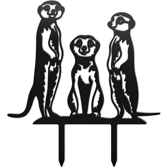 Iron Garden Stakes for Outdoor Garden Decoration Weasel 300x210x1.2mm