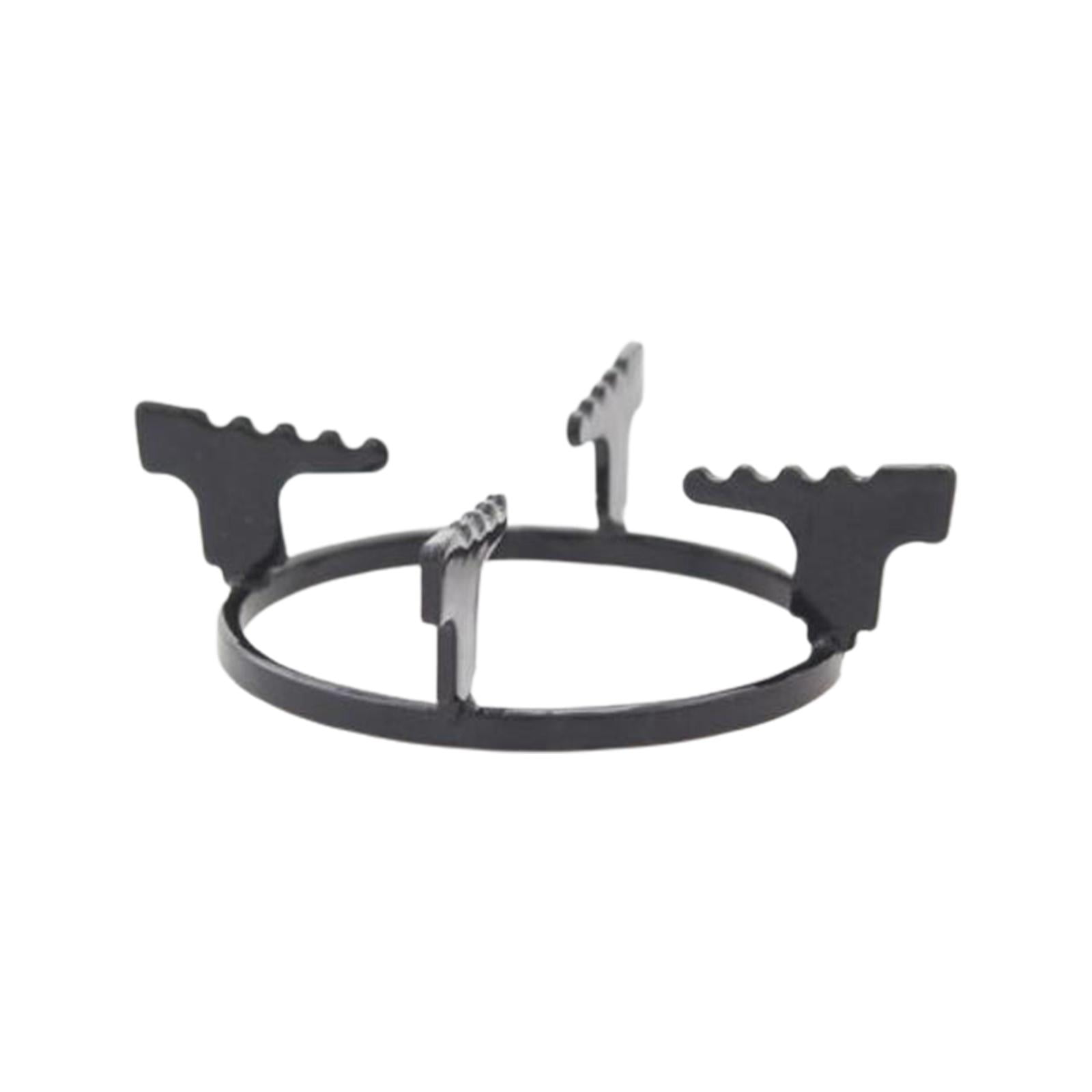 Iron Gas Rings Reducer Rack Coffee Rings Gas Hob Cover Support Shelf for Smaller Cookware