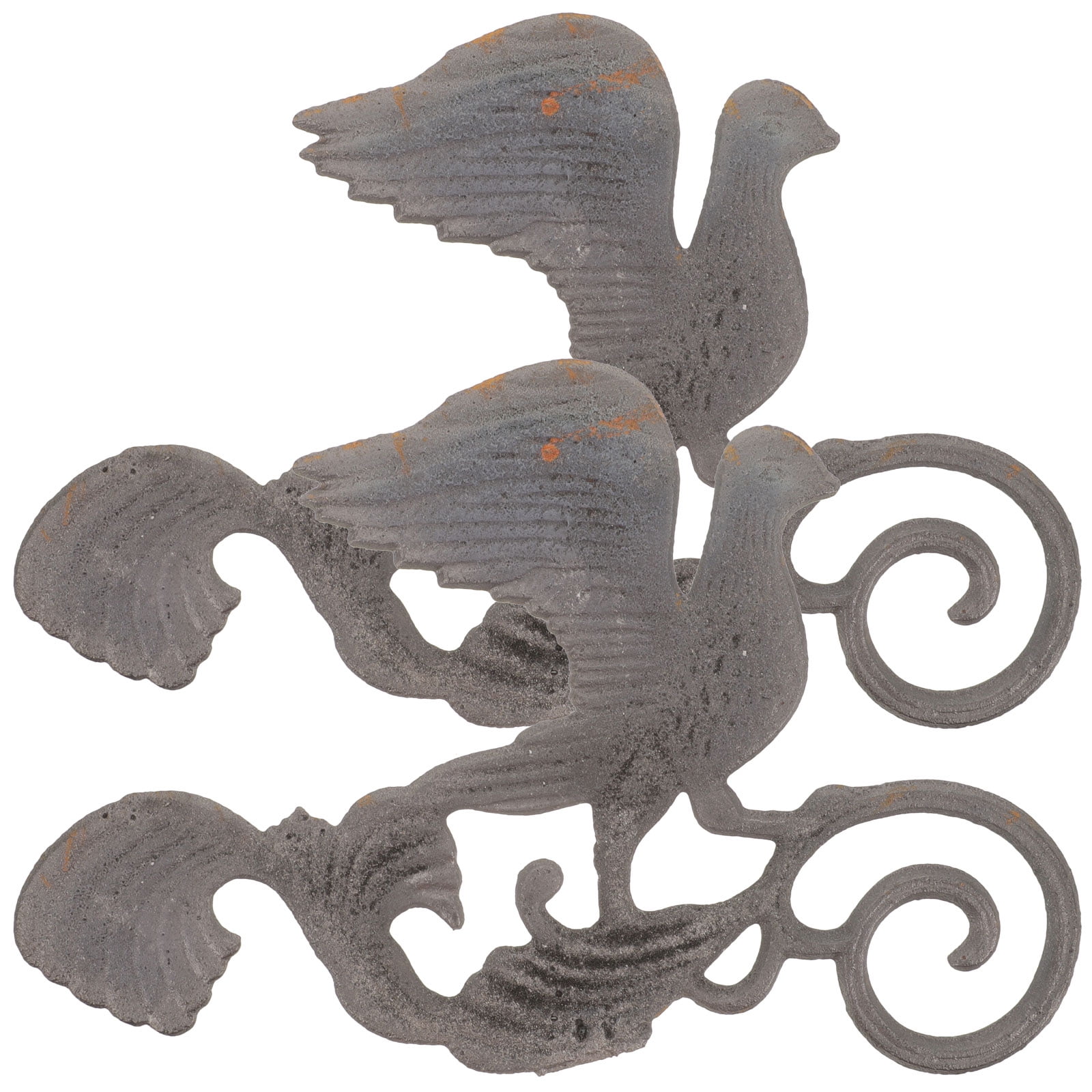 Iron Gate Topper Border Finials Head Accessories for Ornament Wrought