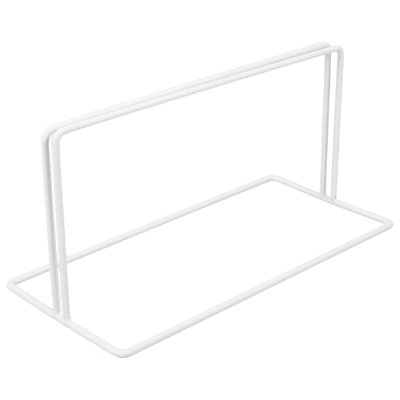 DEEPCRAFF Partition Clamp Metal Grid Wall Holder White Iron 1Pcs