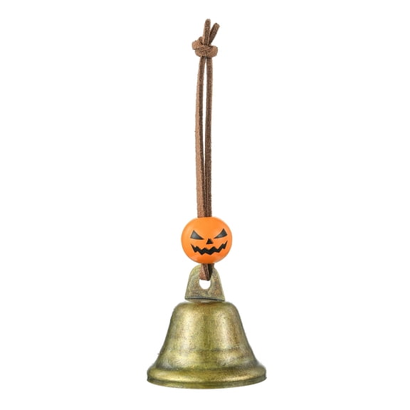 Iron Halloween Witch Bells Pendant Decorations Door Hanging Ornaments Antique Bronze 119mm