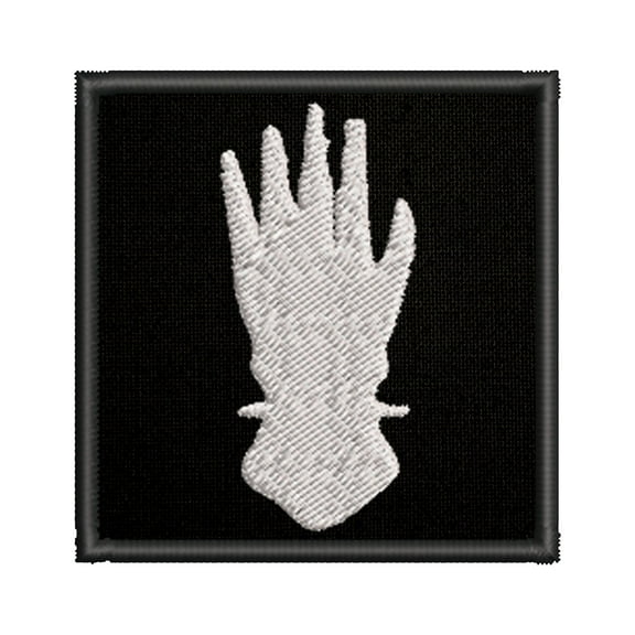 Iron Hands Warhammer 40k Embroidered Patch Iron-On Applique, Cosplay Vest Clothing Badge Back Packs Uniform DIY Geeks and Gamers Table Top