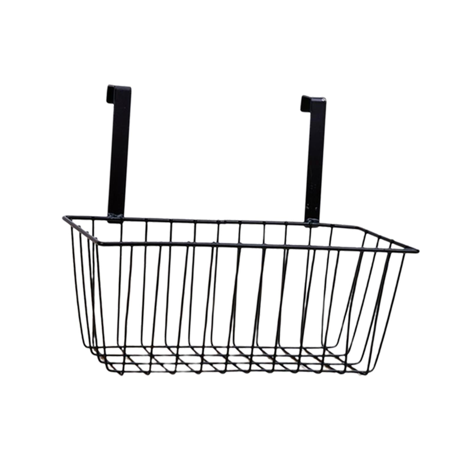 Iron Hanging Storage Basket Plants Hanging Countertop Organizer