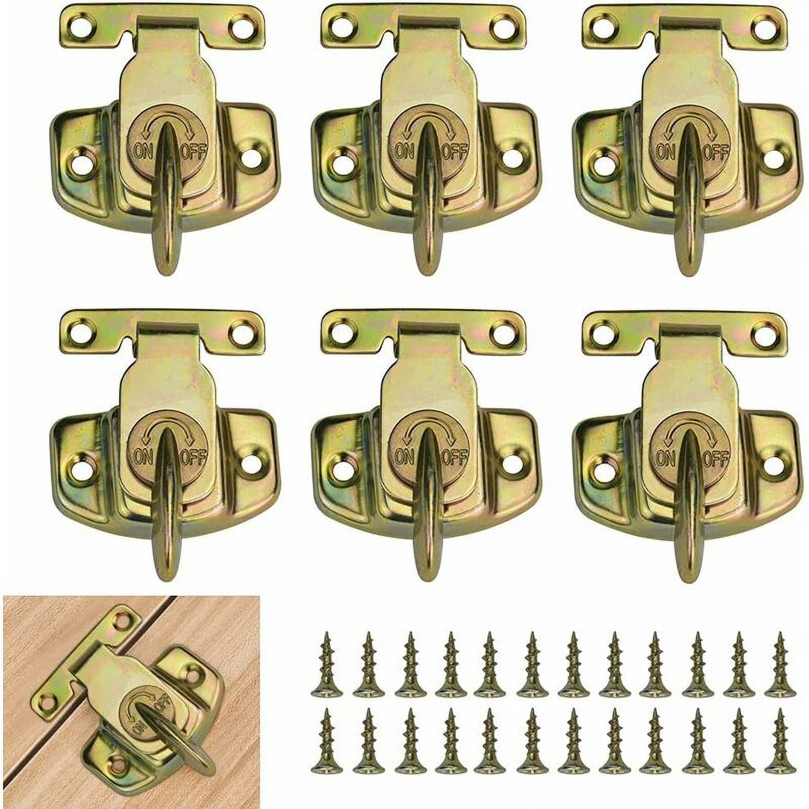 Iron Hasp Lock 66X59mm AntiRust Table Locks Clasp Hasp Lock Durable, for Dining Table