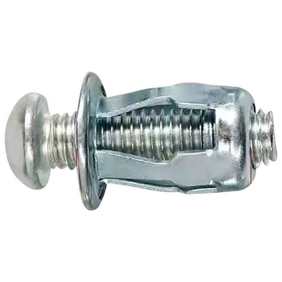 Iron Hollow Wall Anchor Nut for Gypsum Board Drywall Mounting with Riveting Connection