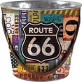thumbnail image 1 of Iron Ice Bucket, Retro Beer Beverage Ice Bucket, Champagne Ice Bucket, Round Ice Bucket Wine Bucket for Home Bars, Pubs, Clubs, Restaurants, BBQs and Picnics, 1 of 7
