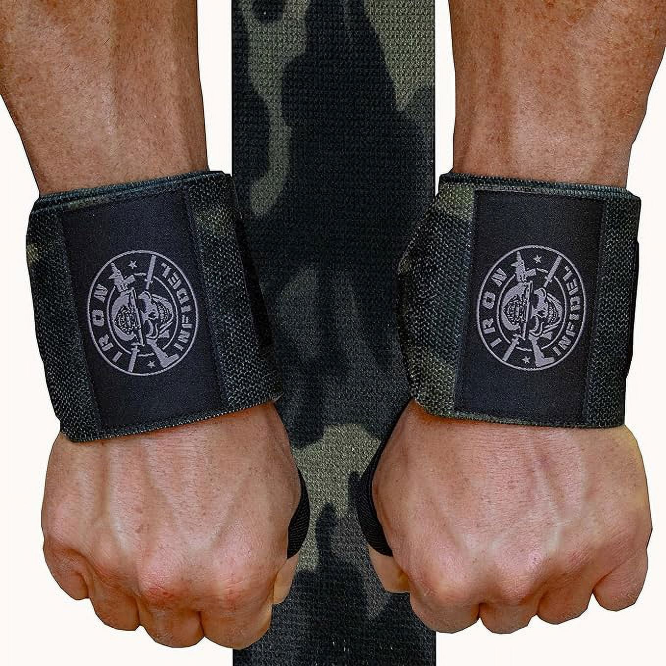 Iron Infidel Weightlifting Wrist Wraps 24" Extra Stiff Heavy Duty